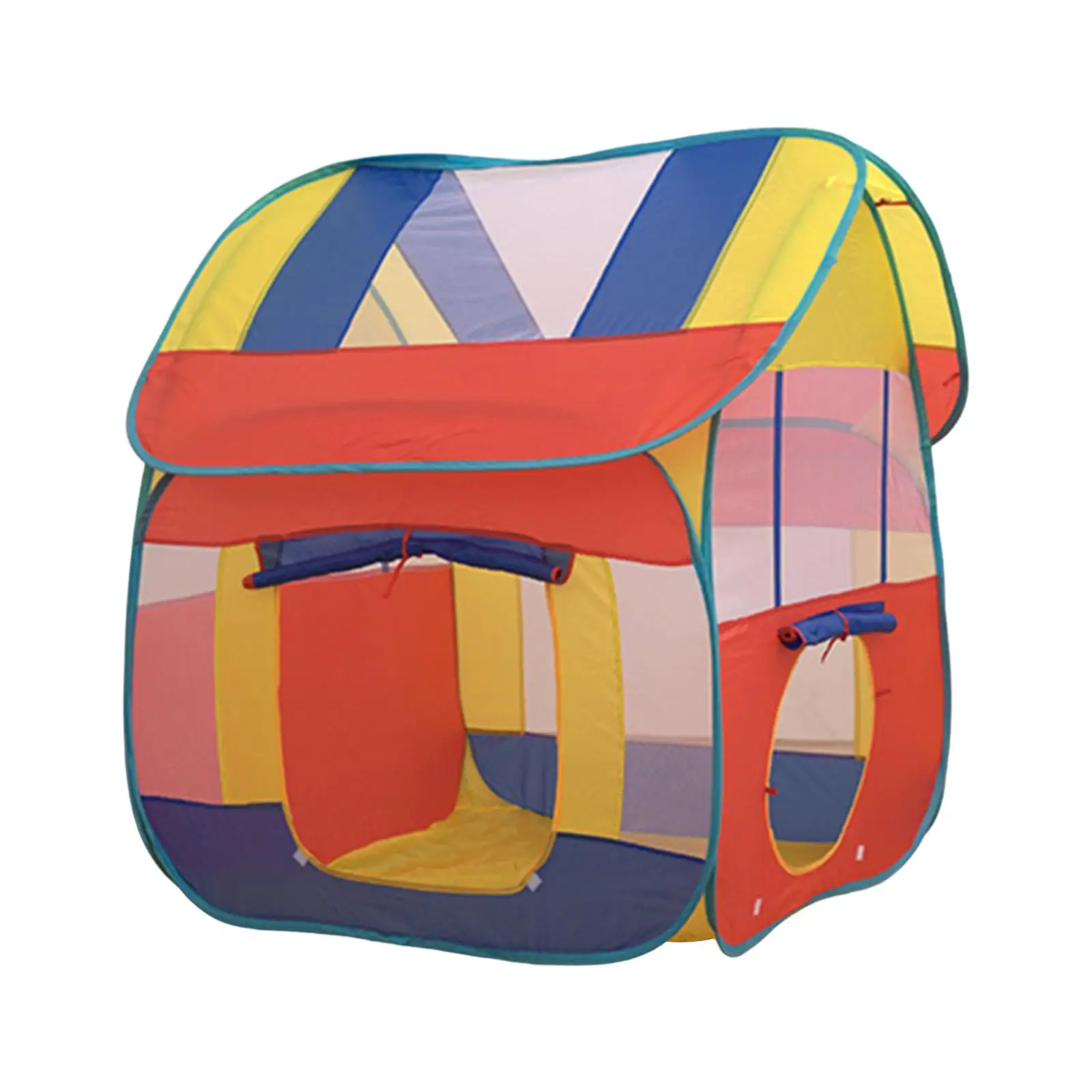 Kids Play Tent Space Saving Foldable Birthday Gift Kids Popup Tent Children Playhouse Tent for Games Camping