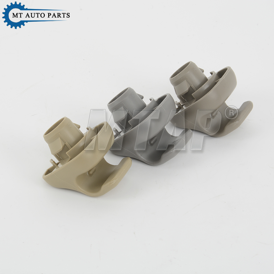 MTAP Aftermarket Car Sunvisor Holder Clips Sun Visor Fastener For HONDA CIVIC FA1 FD1 FD2 2006-2011 Beige Ivory Gray Color