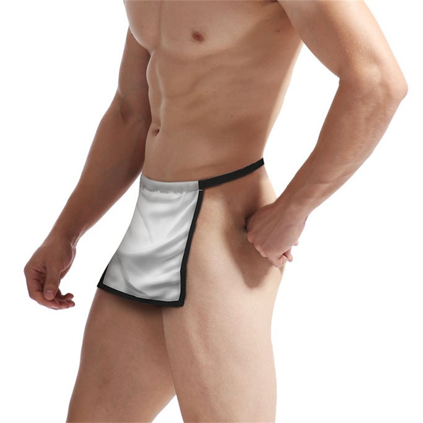 Description Picture 2 of itemSexy Breathable Underwear Briefs Men Sexy Underpants Cotton  Panties Underpants Man For Family Breathable Sexy Cover Up