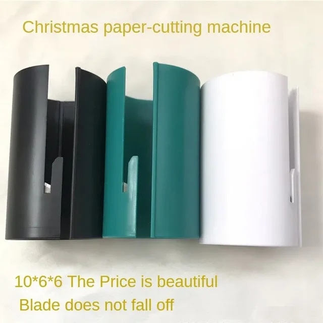 1pc Sliding Wrapping Paper Cutter, Christmas Paper Cutting Tool