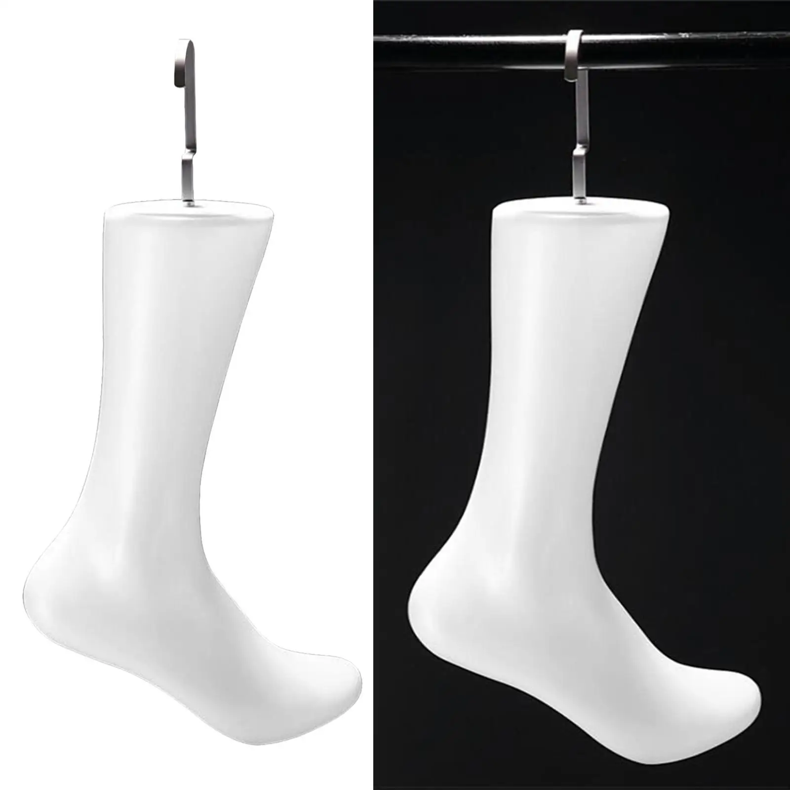 Foot  Washable Model with Hook Sock Stocking Display
