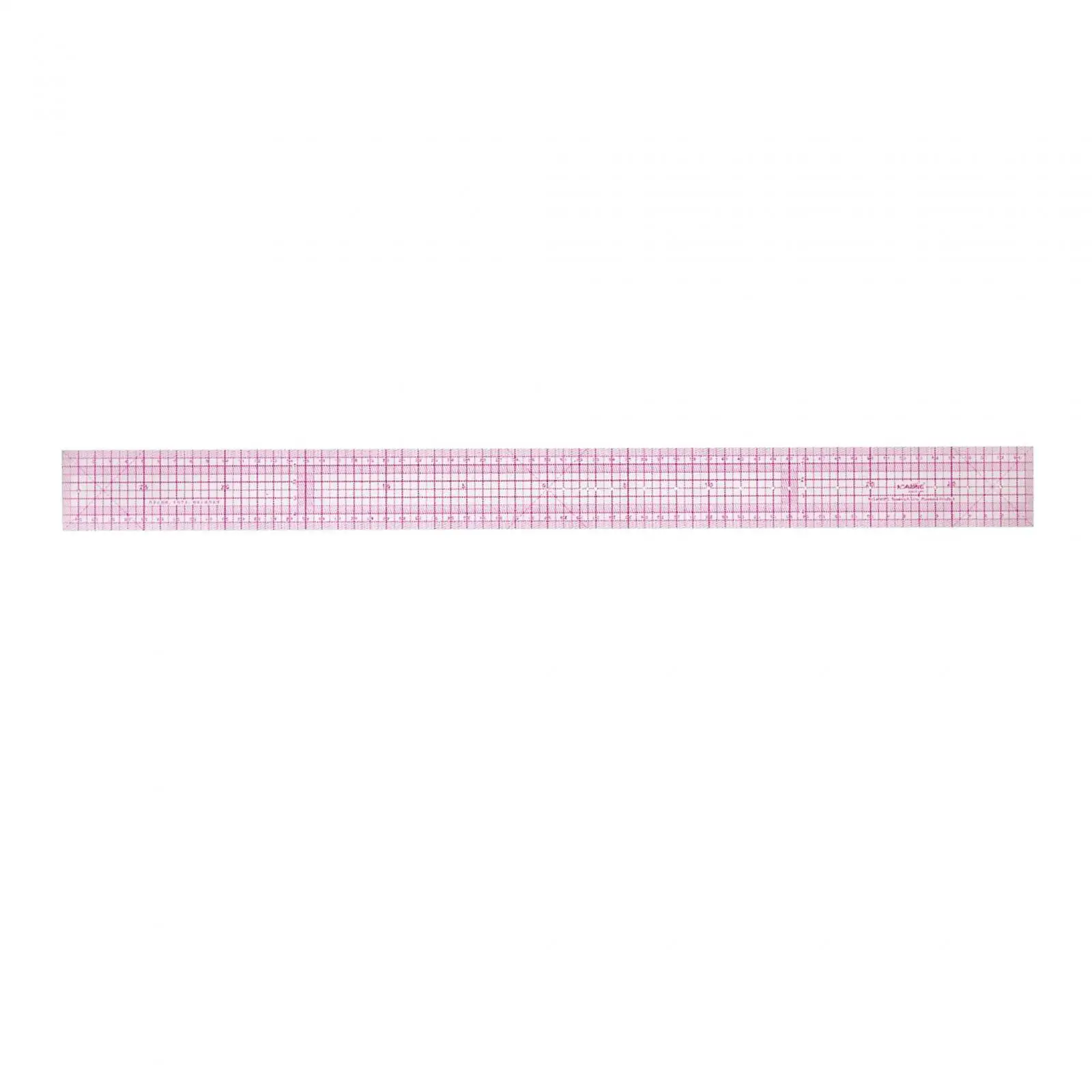 Patchwork Ruler Garment Ruler 24in Grading Rulers for DIY Tools Precision Measurements Clothing Making Sewing Measuring Supplies