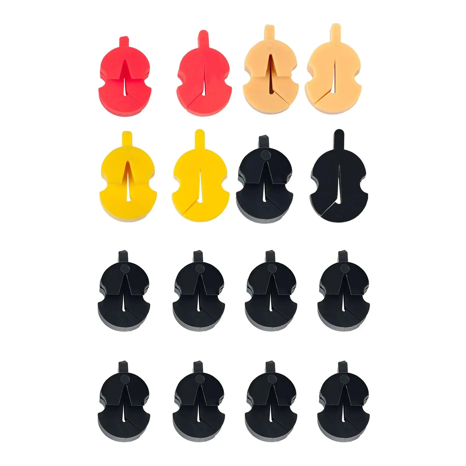 Rubber Violin Strings Dampener Silence Universal Mellowe Slience for Violin Accessories Beginner Gift Replaces