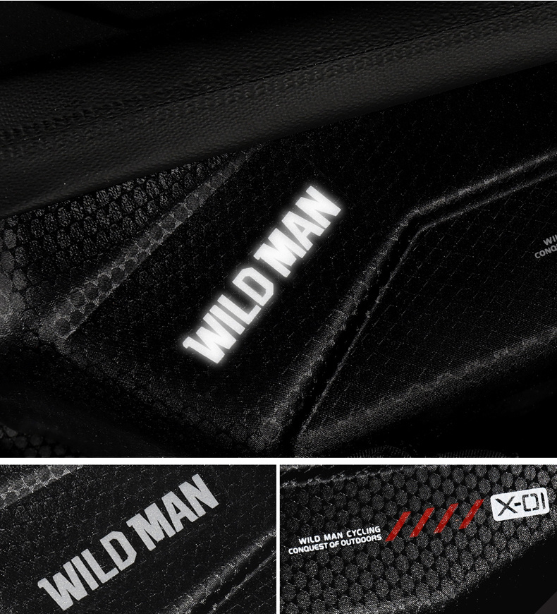 Title 9, WILD MAN Borsa per manubrio da ciclismo Borsa p...