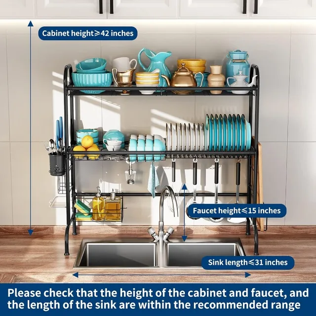 MOUKABAL Dish Racks for Kitchen Counter