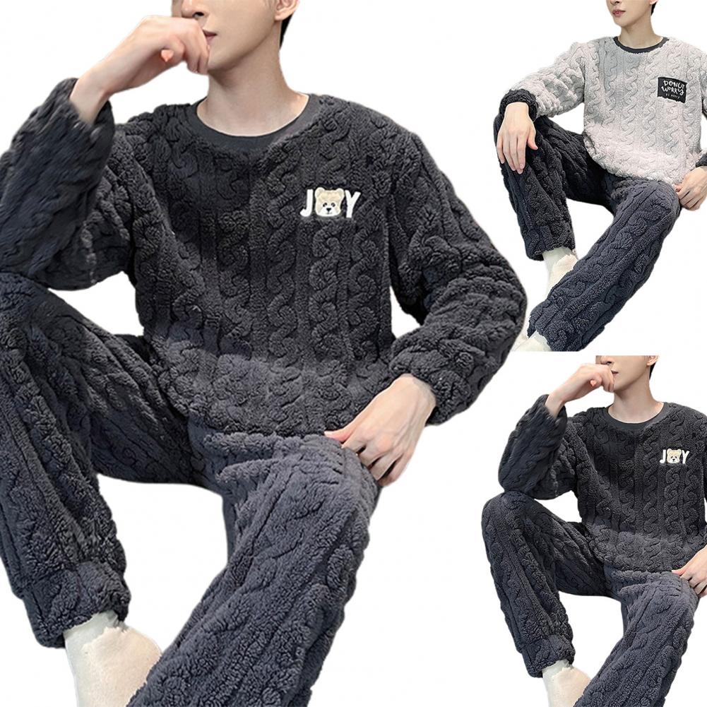 Title 12, Conjunto de pijamas masculinos de inverno, 2 un...