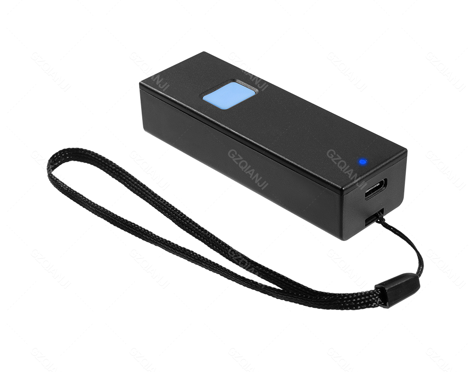 scanner de sans fil mini lecteur qr portable usb prise en charge du téléphone ipad