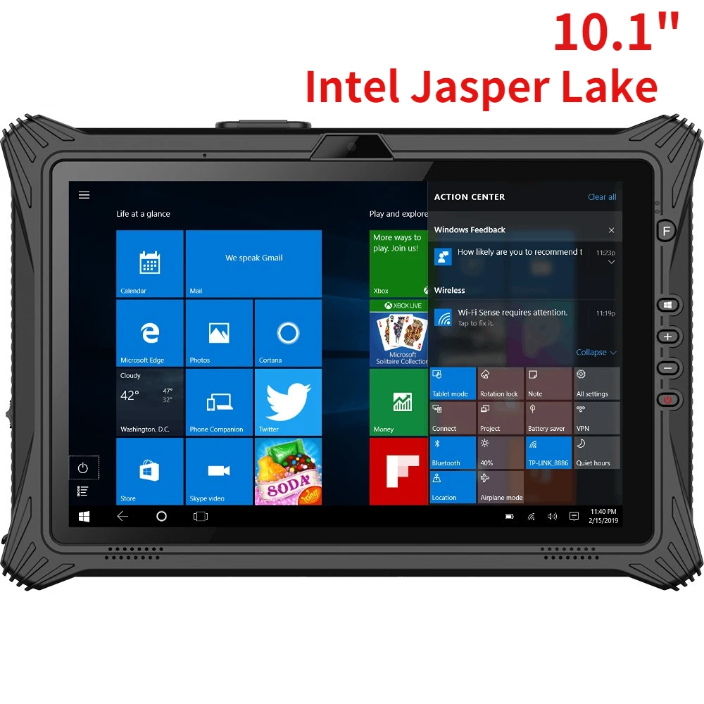 Original K19J Military Grade Ruggedized Tablets Windows 10 10.1 Intel  N5100 8GB RAM 128GB 4G LTE RJ45 Ethernet Port DB9 USB3.0