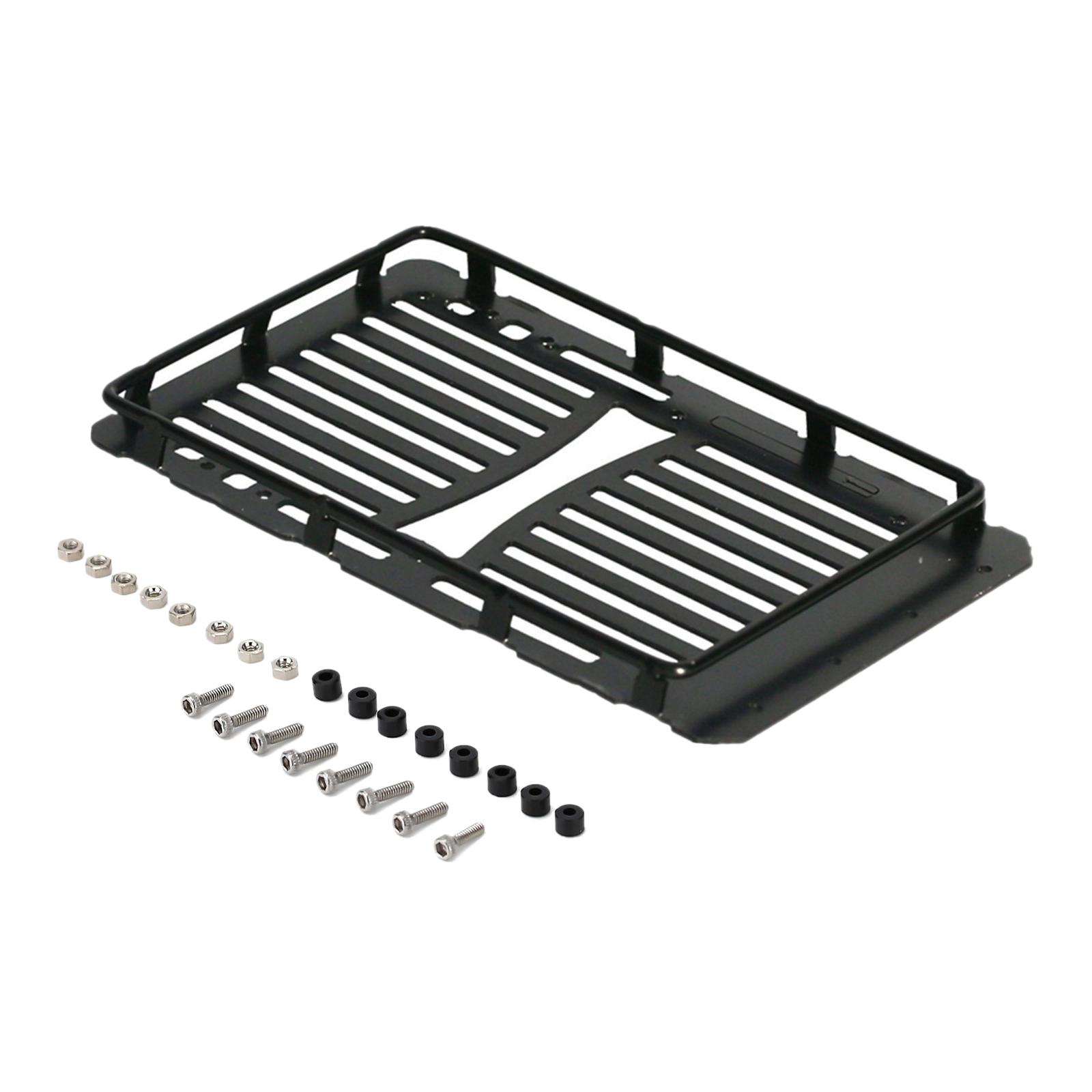 Metal Roof Rack Durable Luggage Carrier for Axial 1/24 RC Rock Crawler Parts