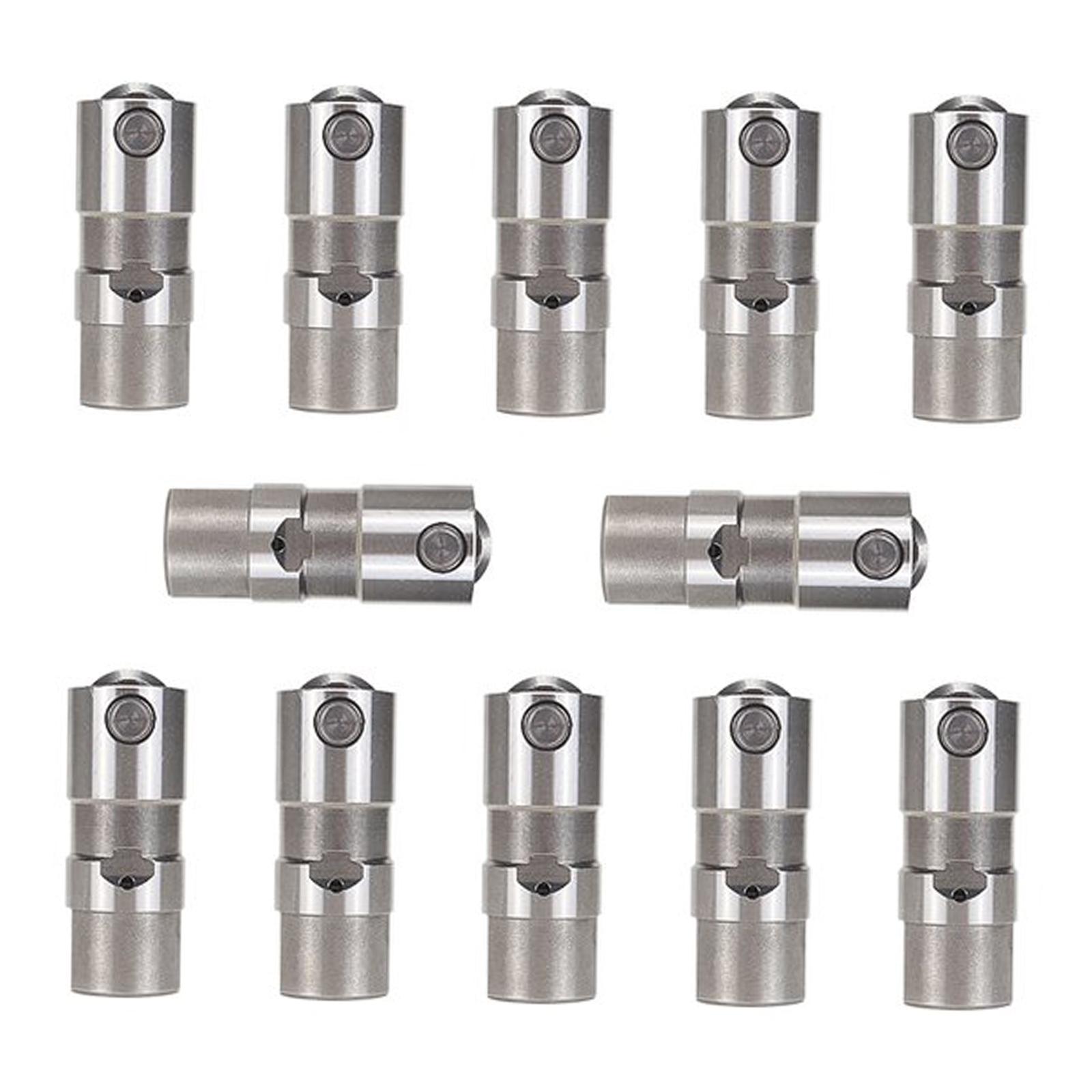 12 Pieces Hydraulic Roller Lifters Spare Parts Replaces Engine Valve Lifter for   3.1L 189Cid V6 171020070 HR376 Jb2270