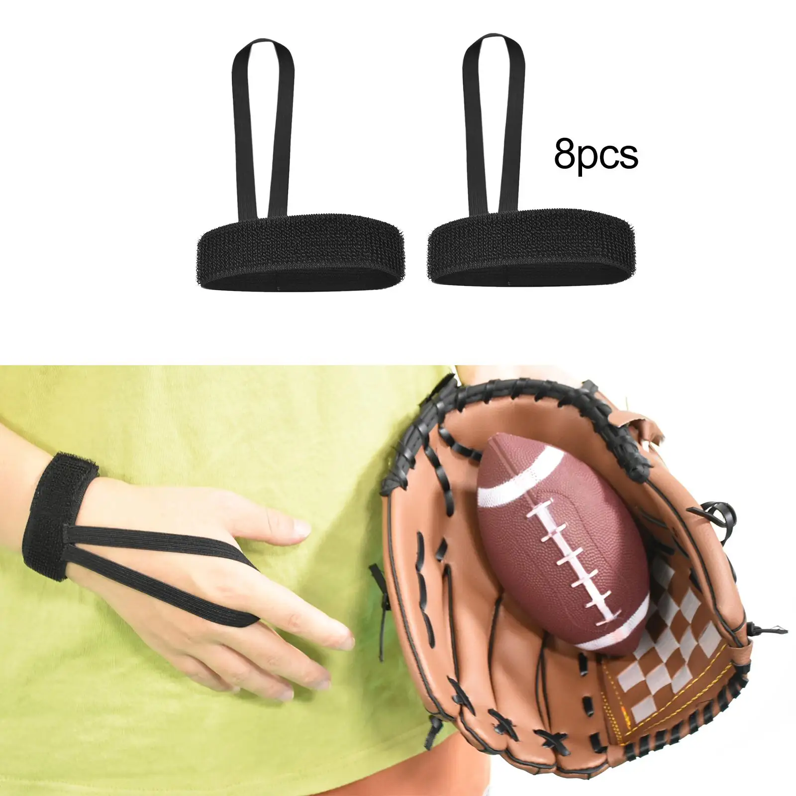 8x Football Down Indicator Wrist Bracelet Durable Breathable Referee Wristband