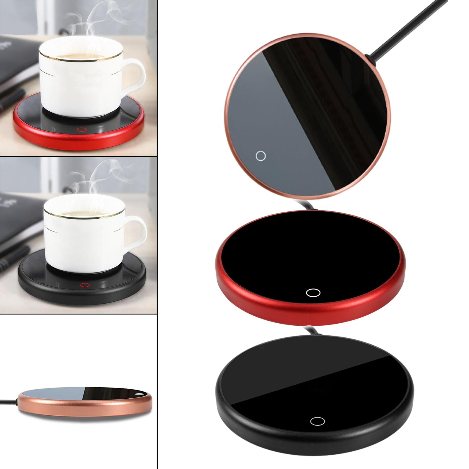 Smart Coffee Mug Warmer Heater Coaster Plate Portable Cushion Cup Warmer for Office