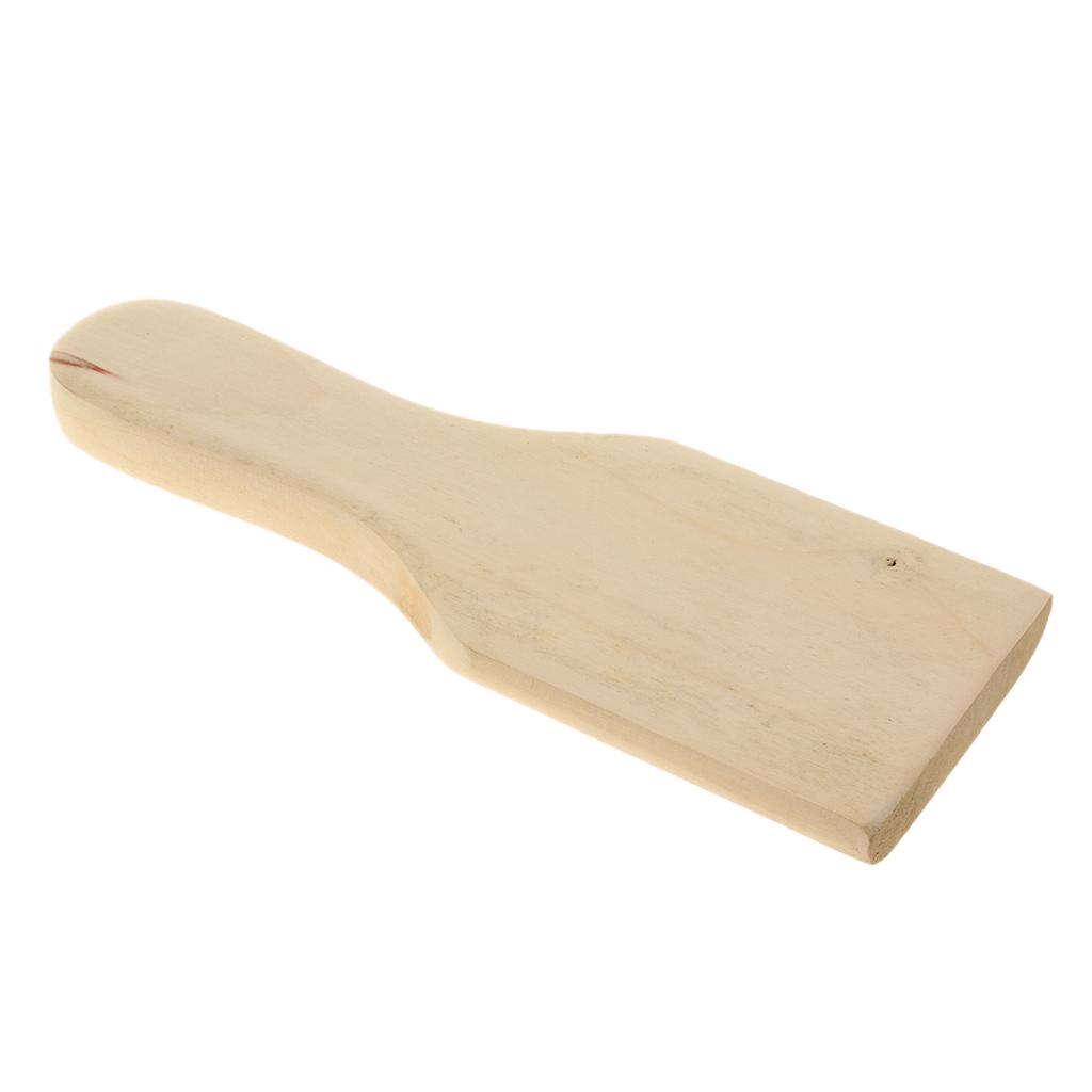 MagiDeal Wooden Clay Paddle Pottery Tool for Kitchen or Clay and Pottery-Smooth Invaluable Tool for Hand Building