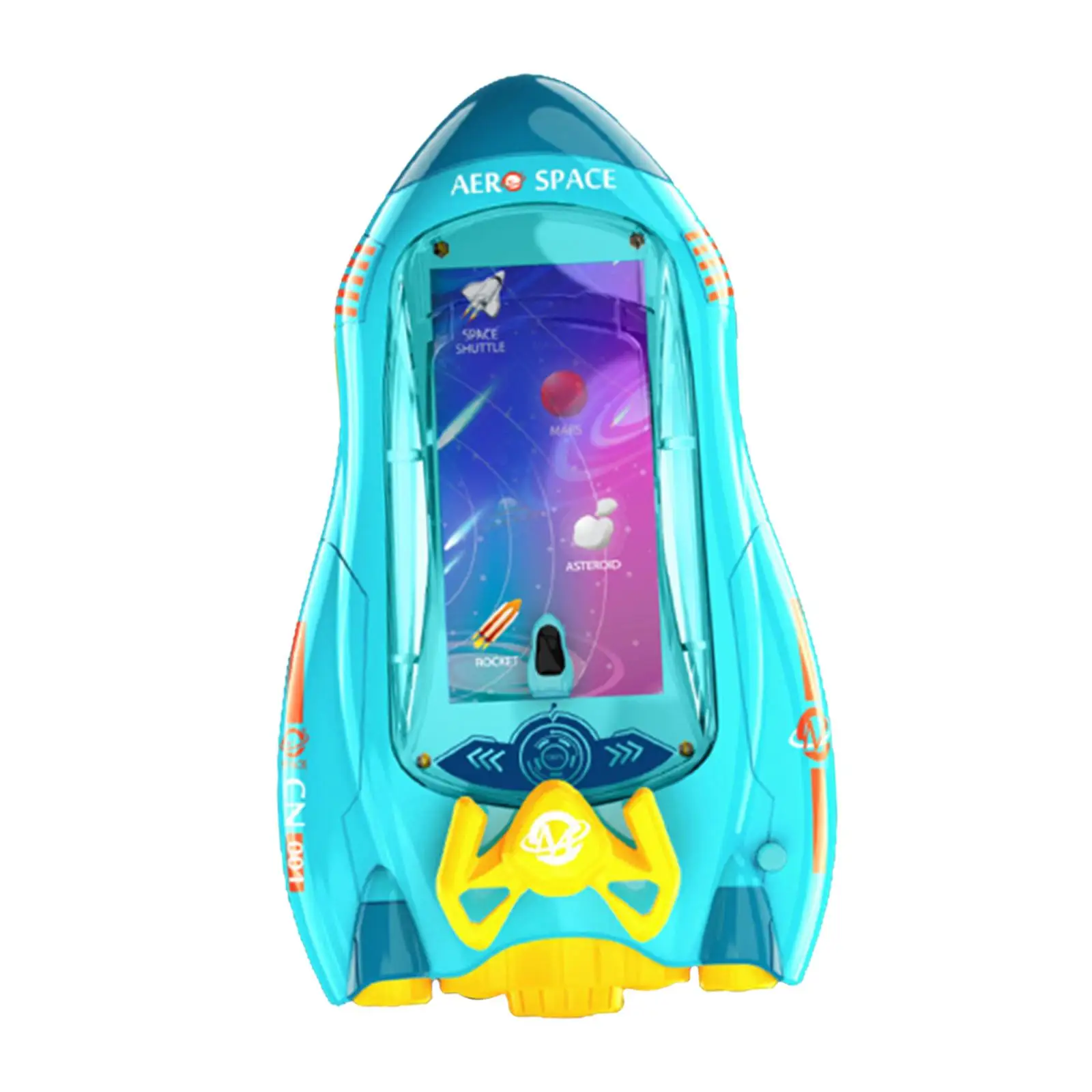 Space Adventure Game Kids Car Simulation Steering Wheel Toy with Music Pretend Play Educational Toys for Kids Boys Holiday Gifts