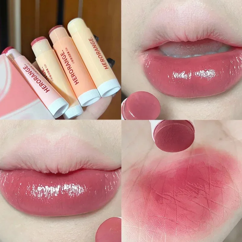 Best of Moisturizing Colored Lipstick Set 1 / 3PCS Long Lasting Red Lip Balm Waterproof Jelly Solid Lip Gloss Lips Makeup Korean Cosmetics Reviews & Tips