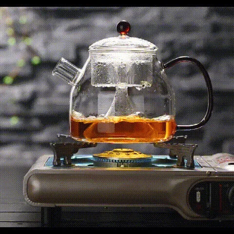 Tetera – Tetera de vidrio grande de 47 onzas con infusor, teteras de  borosilicato para estufa, ollas de té con tapa, tetera para té, té  floreciente