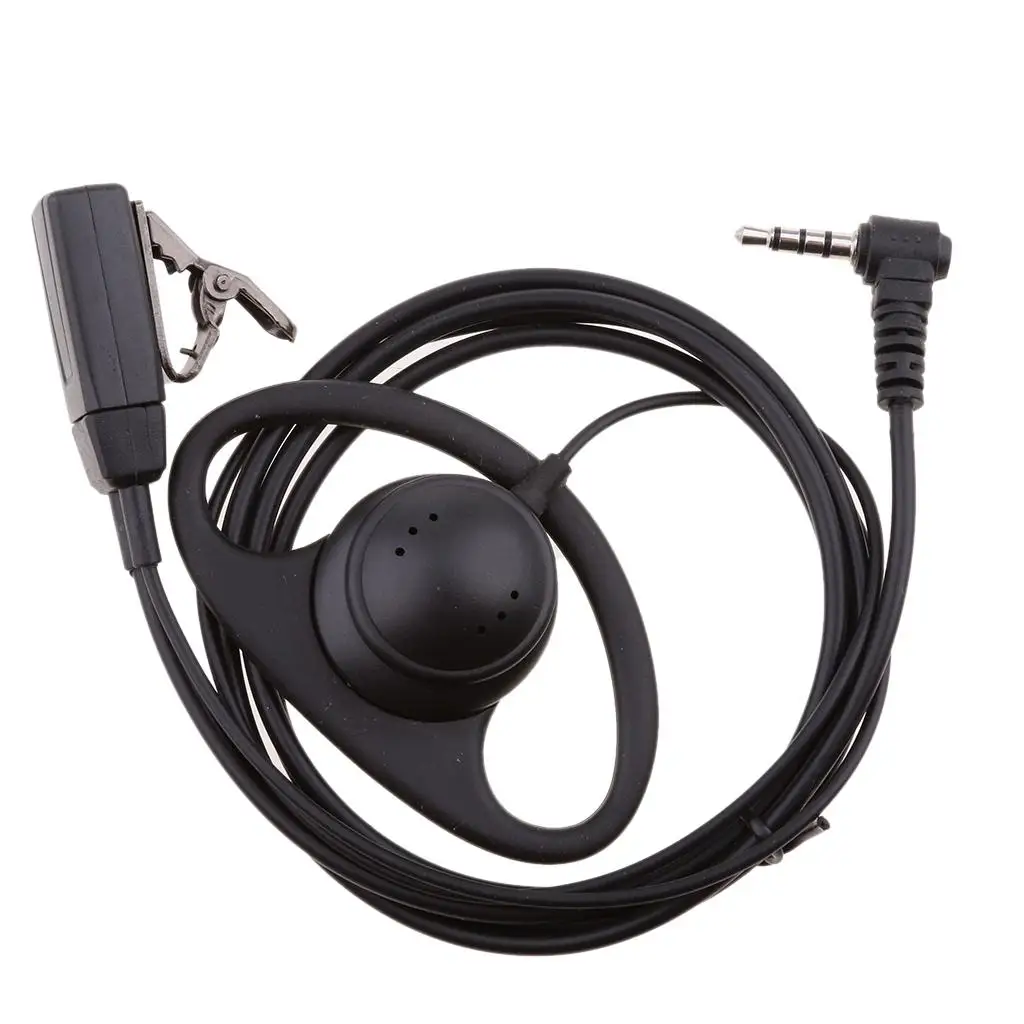 1 Pin Earpiece Headset with PTT and Microphone for   Vx-1R 2R 3R 5R 150 160 180 210A 3.5mm  Two 