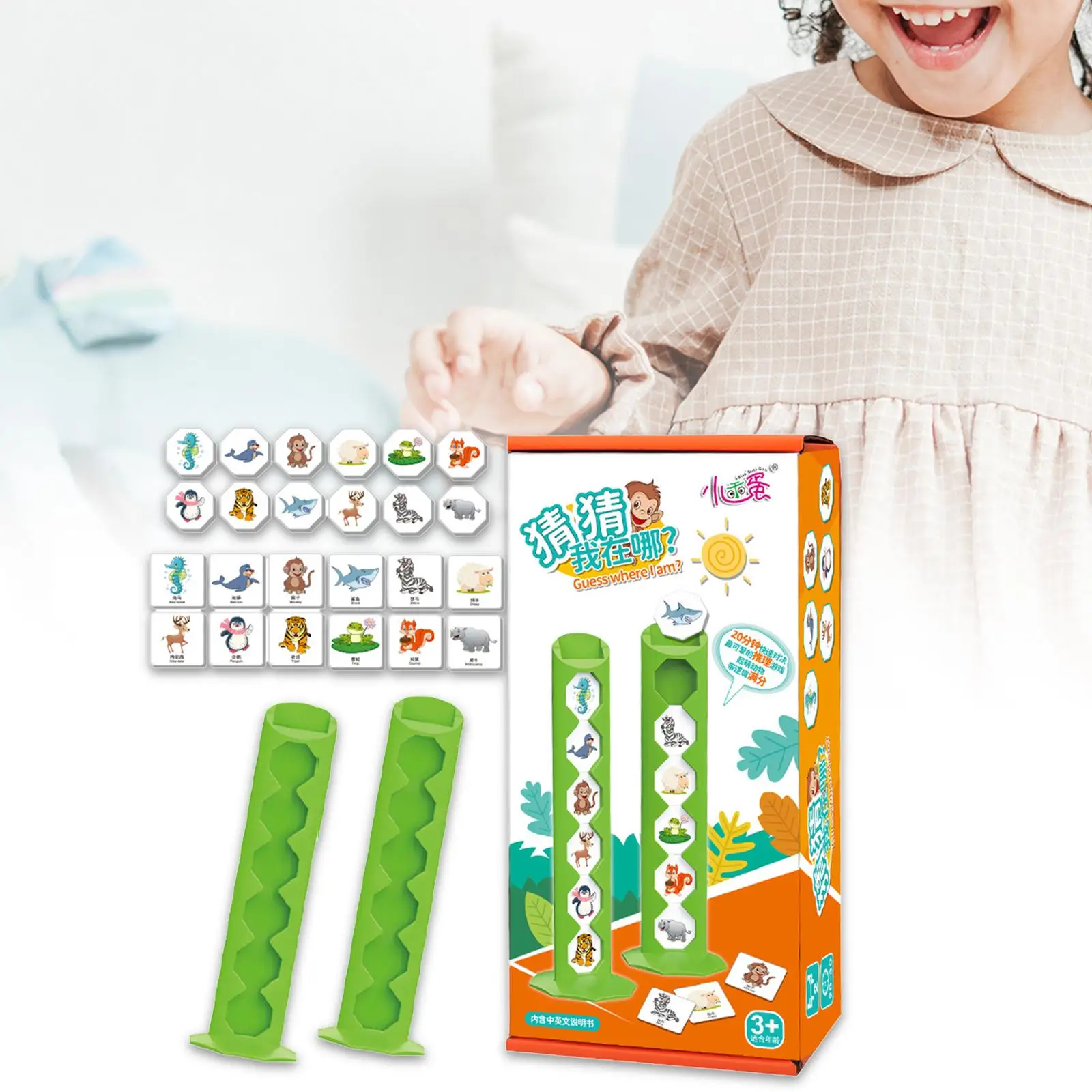 Guessing Game Educational Toy Game for Boys Travel Games Family Game