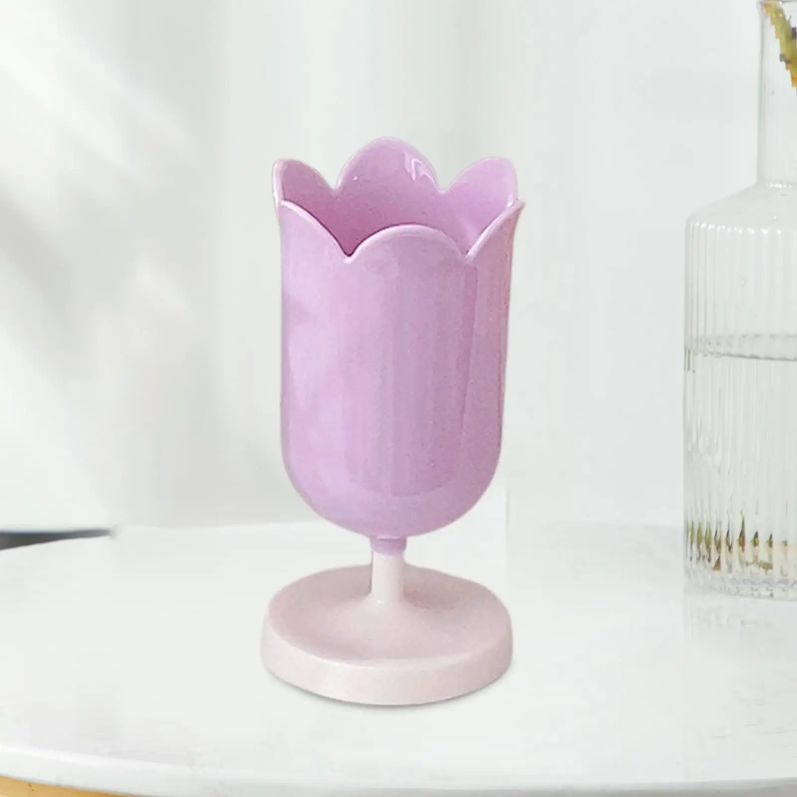 Creative Pen Holder Desktop Vase Photo Props Organizer Flowerpot Makeup Brush Holder for Living Room Home Decor Ornament