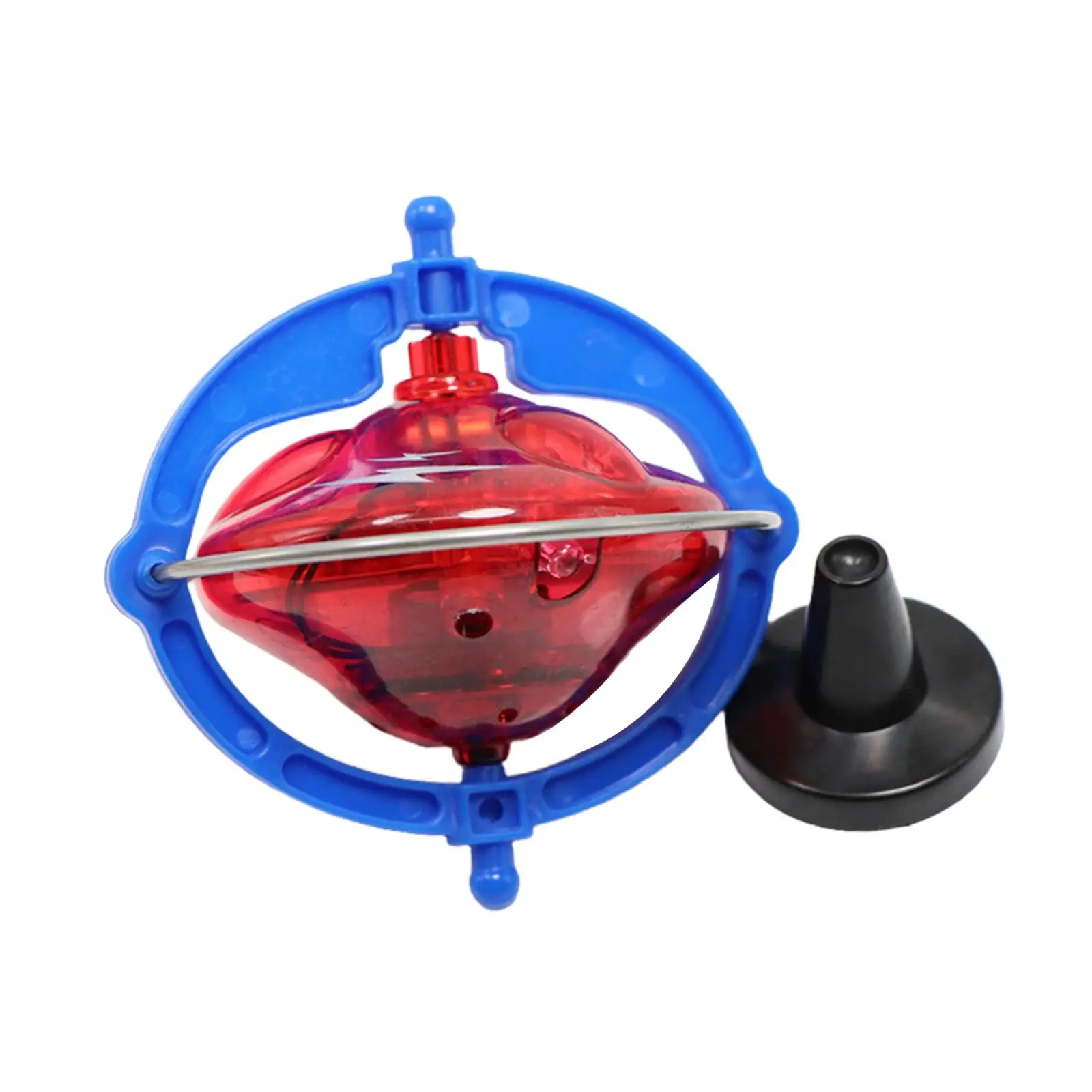 Musical Gyroscope Rotating Top Flashing Rotating Music Gyroscope with Music and Light Kids Toys Gyroscope Novelty for Birthday