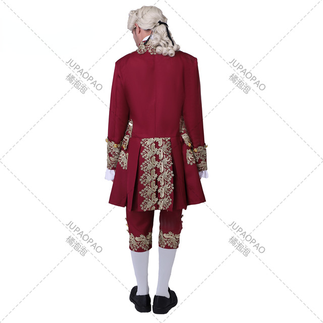 Cosplay Legend 18th Century British Mens Costume Marie Antoinettte Uniform  Blue Suit Elegent Rococo Costume Wh001 - Cosplay Costumes - AliExpress