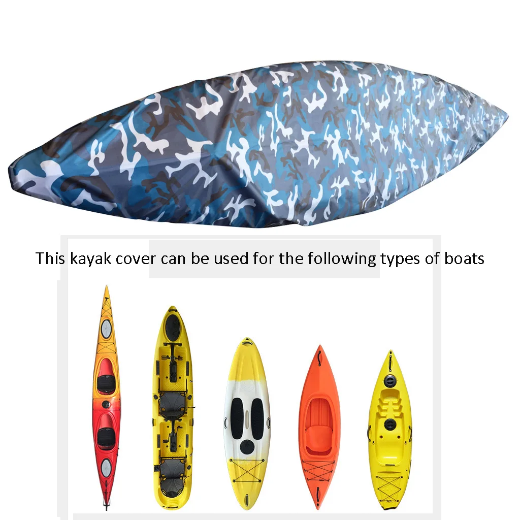 Kayak Canoe Storage Cover Accessory Universal Waterproof Rain Dust Proof  Protection Boat Transport Cover - Marine 