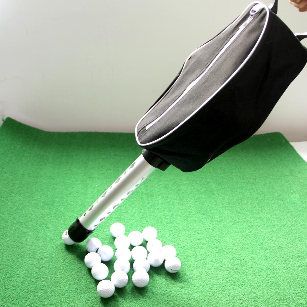 Durable Golf Shag Bags Telescopic Balls Retriever Range Picker Catcher