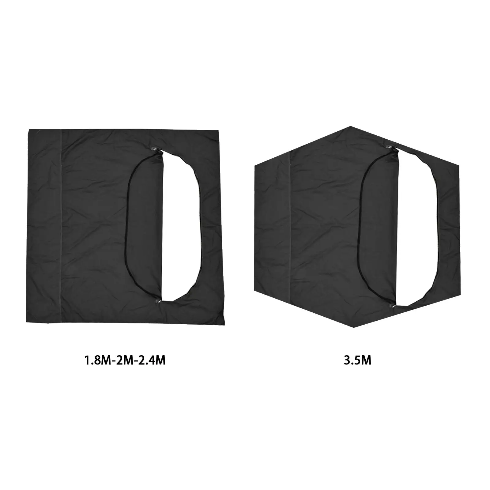 Lightweight Detachable Waterproof Camping Cover The Rain, Large Footprint Compact Tent Cloth for Or