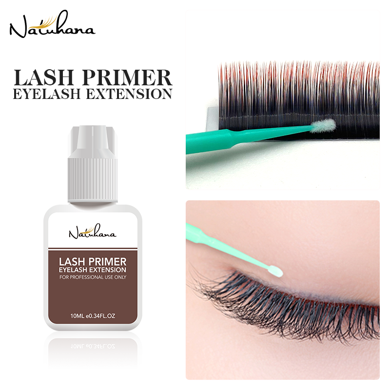 Best of NATUHANA Eyelash Extensions Glue Primer For Lash Application From South Korea 10ml Fixing Agent Lashes Glue Makeup Tools Reviews & Tips