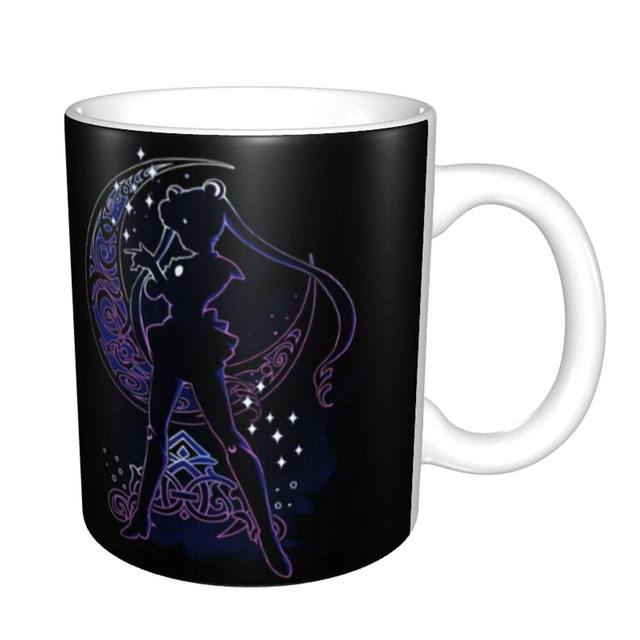  HGHGHG Sailor Moon - Taza de café cambiante de color