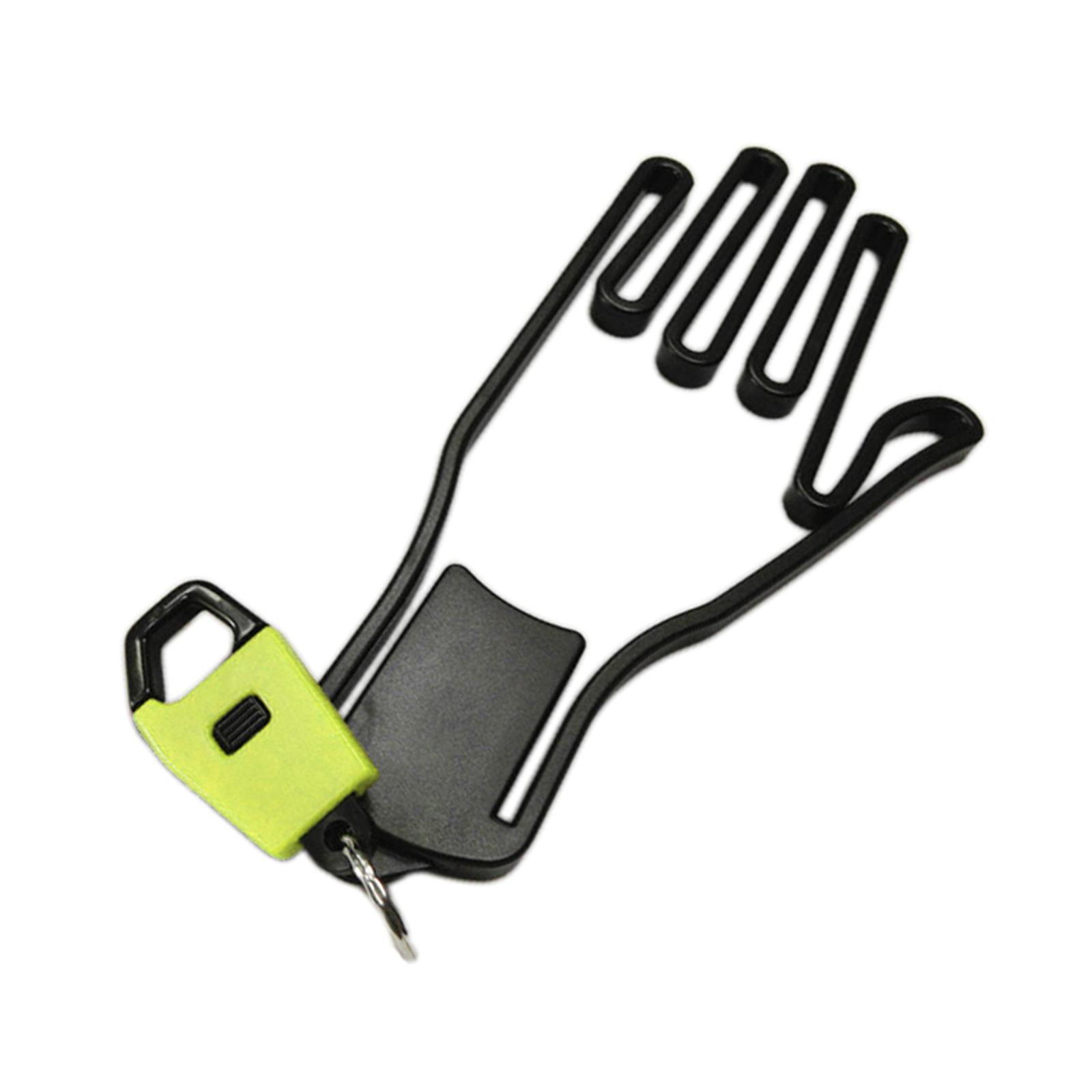 1PC Golf Glove Holder Rack Outdoor Sport Dryer Shaper Tool with Key Chain Gloves Maintenance for Men Women Golfer Stretcher Rack