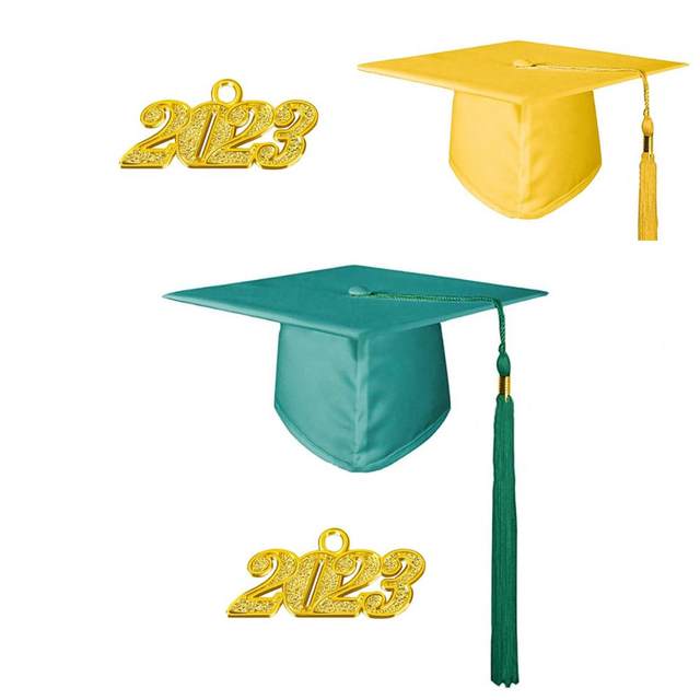 12 Pcs Graduation Cap Tassels 2024 Decorations Hat Ceremony Supplies Alloy  Academic - AliExpress