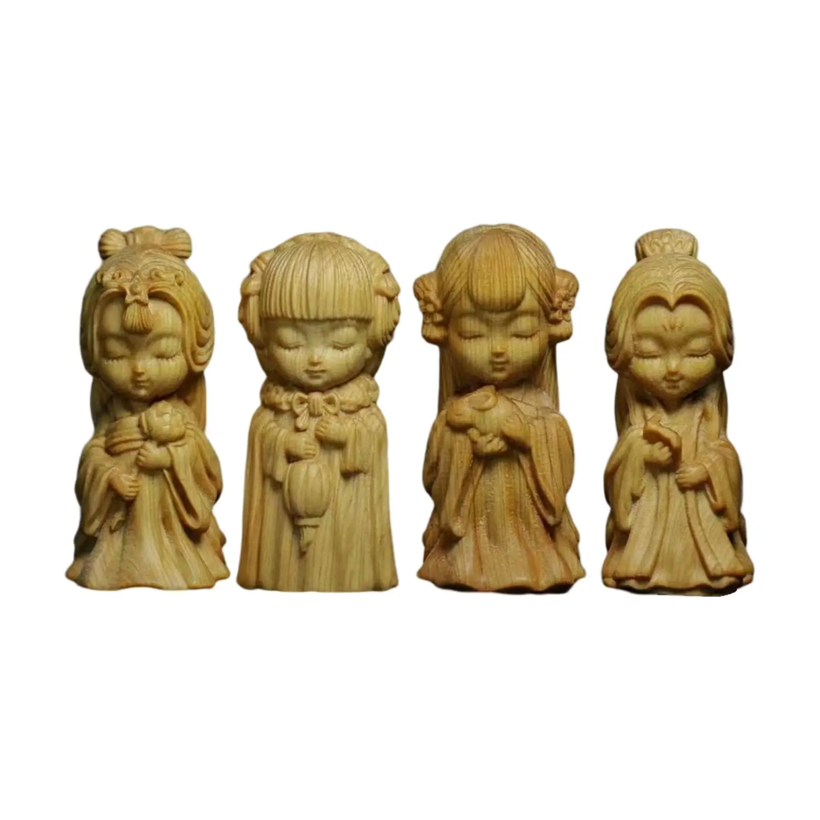 Four Beauties Statue Decoration Oriental Four Beauties for Display Sculpture