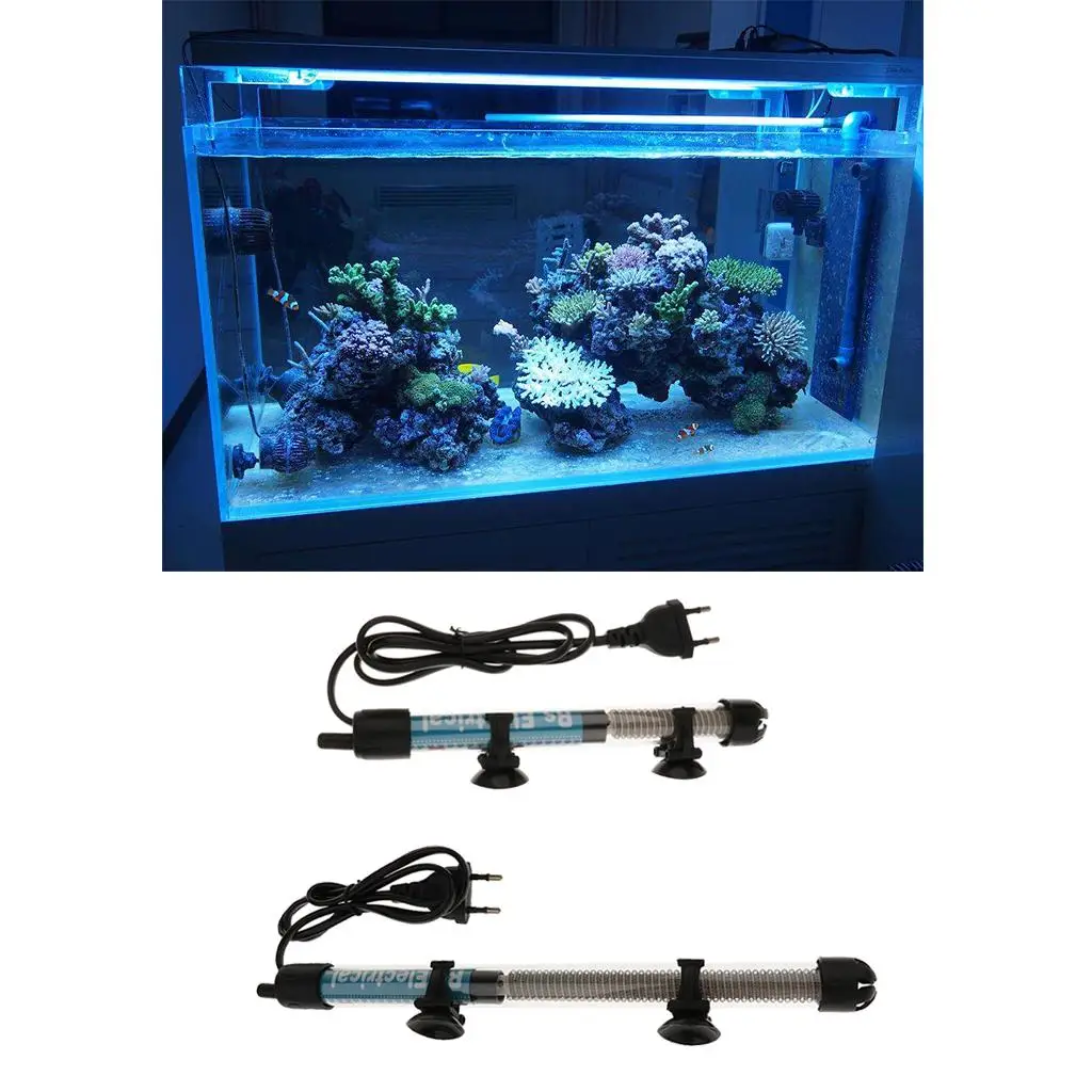 Aquarium Fish Tank Automatic Constant Temperature Heating Rod EU Plug