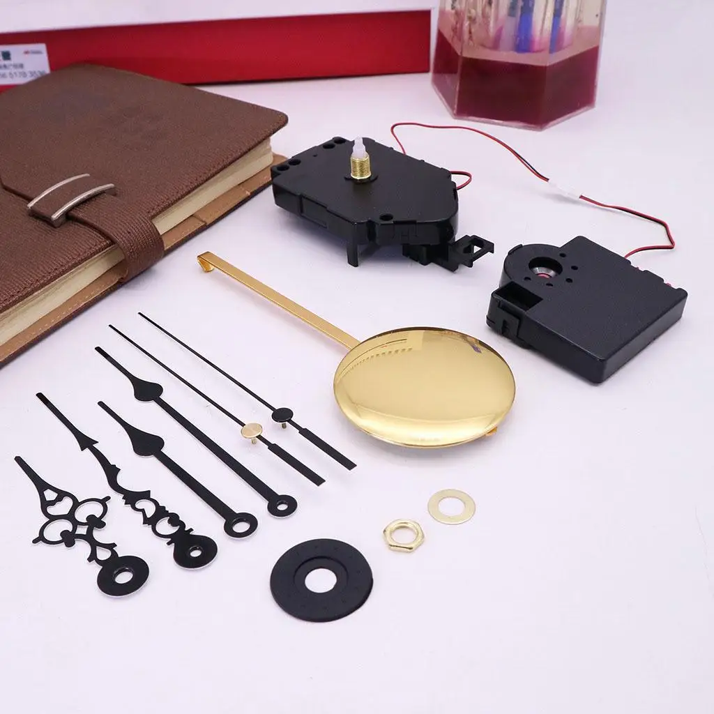 Wall Pendulum Clock Movement Mechanism Music Box DIY Kit for Repairing Replacing