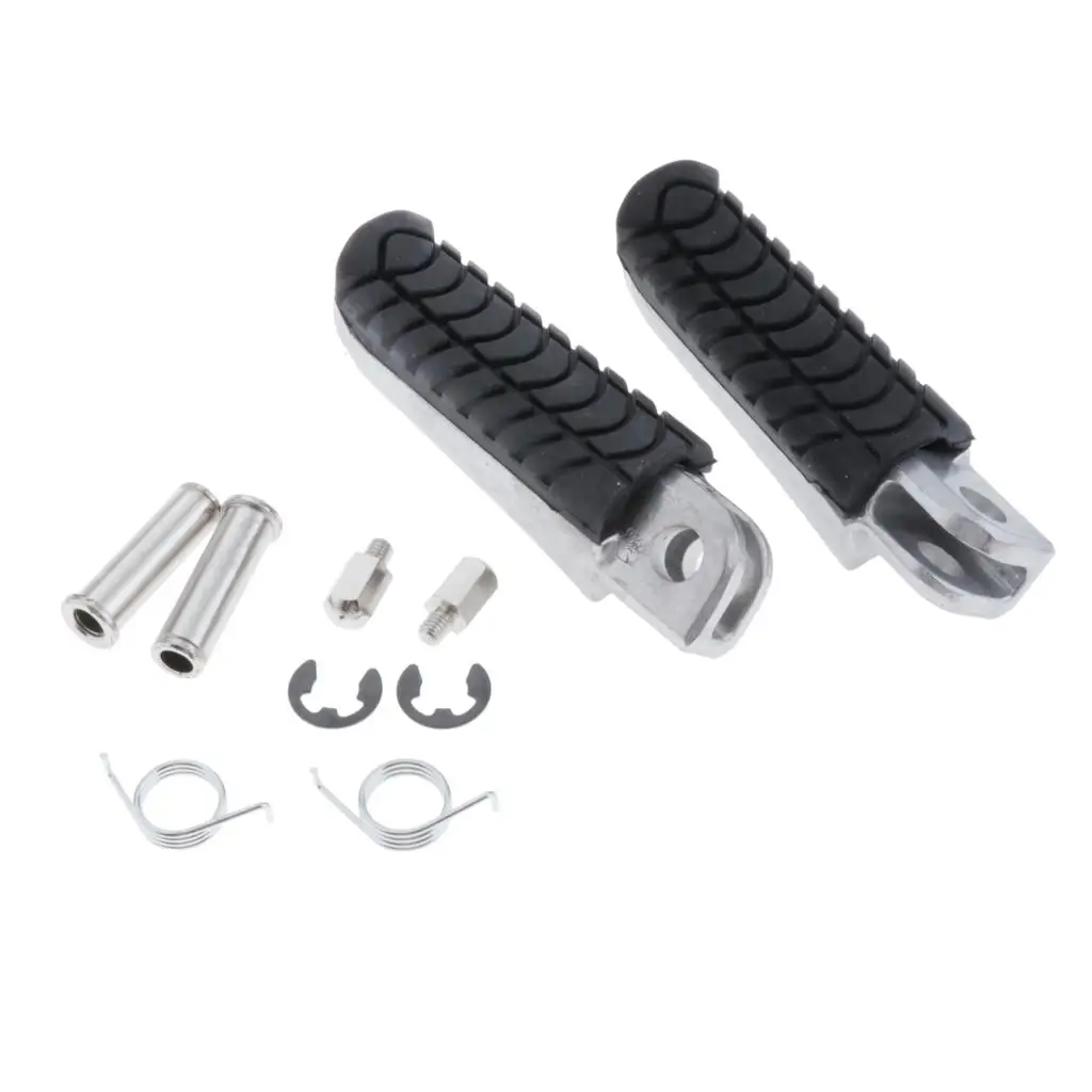 Motorcycle CNC Aluminum Front Footrests Footpeg Pedal for  ZZR1400 ZX-14