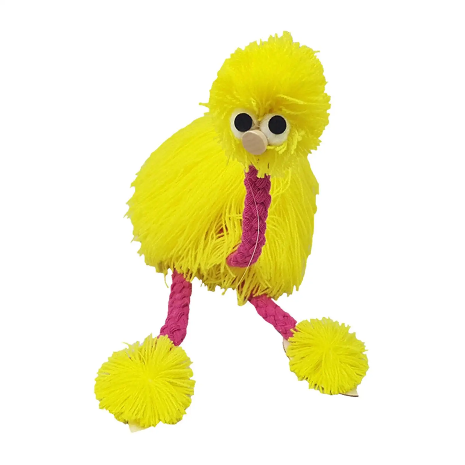 Cute Marionettes String Puppet Lovely Bird Animal Toy for Holiday Stage Performance Kids Gift Birthday ages 3 Years Old