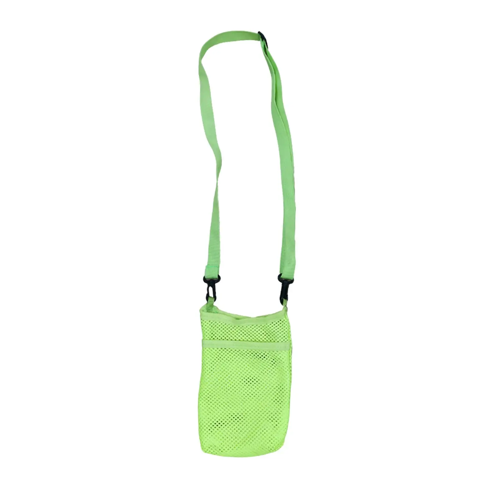 Water Bottle Mesh Cover Water Bottle Carry Bag for Camping Bike Hiking