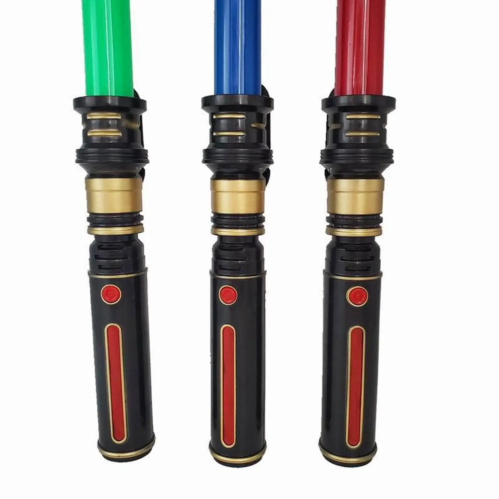 3x Extendable Collapsable Sword for Kids and Adults Boy Girls LED Toys