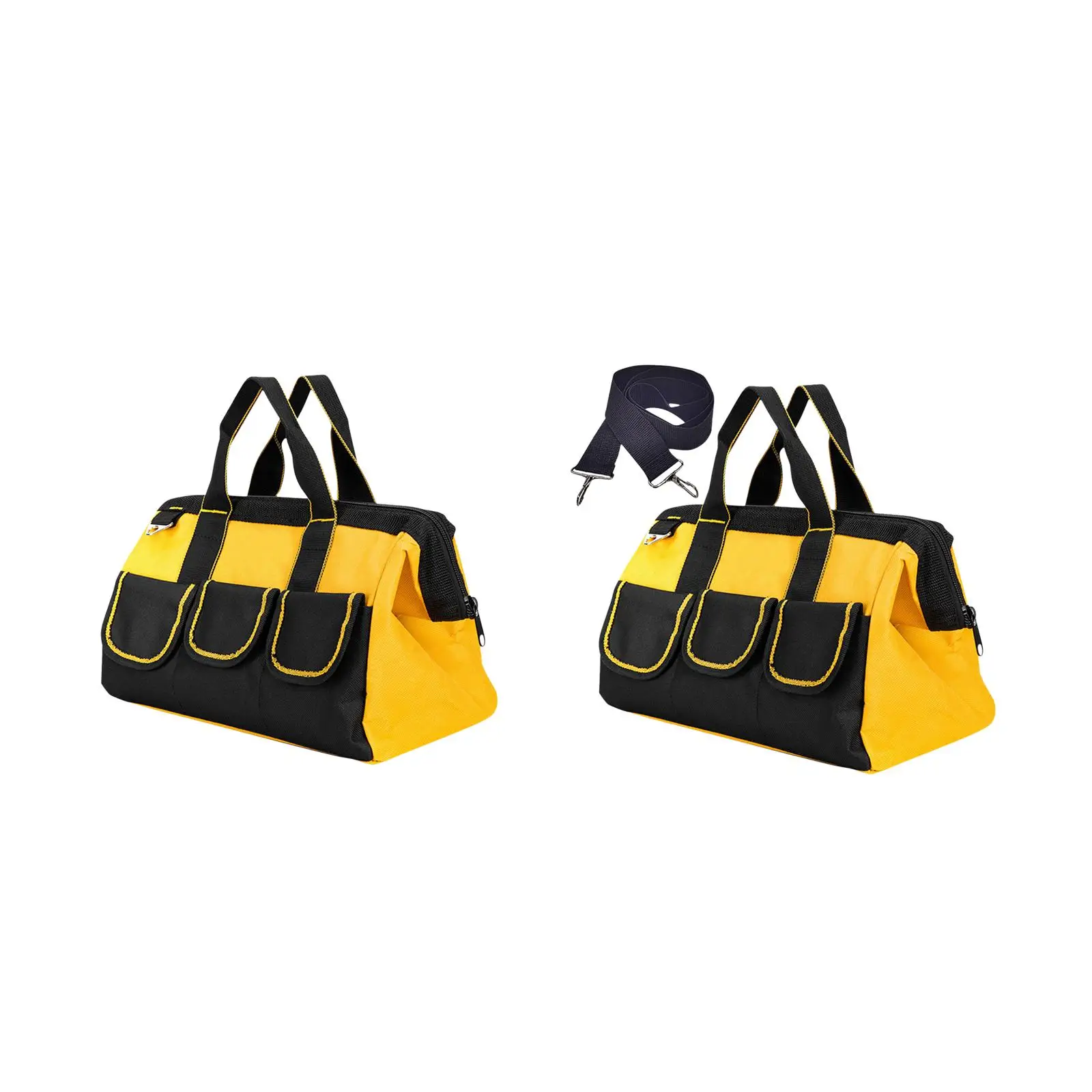 Tool Handbag Waterproof Zippered Tool Bag for Woodworker Worker Carpenter
