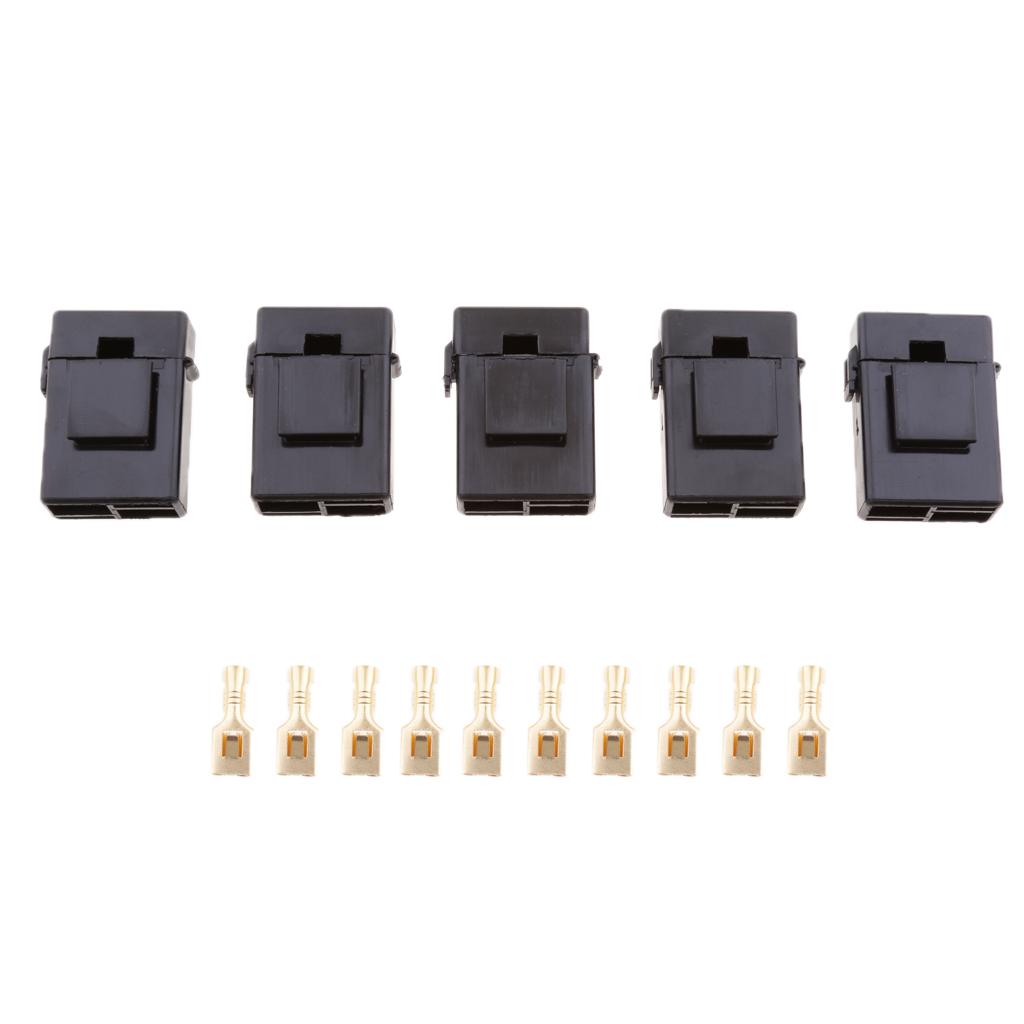 5pcs Trailer ATC Vehicles  Fuse Holder Block + Terminals