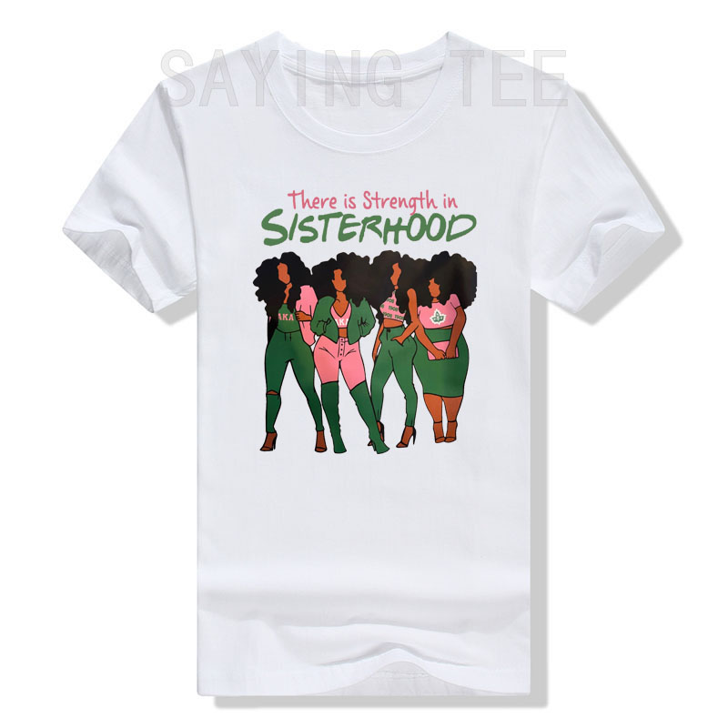 Es gibt Stärke in Schwestern schaft schwarze Geschichte Melanin Königin T-Shirt Afro amerikaner Schwestern Grafik T-Shirt Top Afro Sistas Kleidung – Detail 14