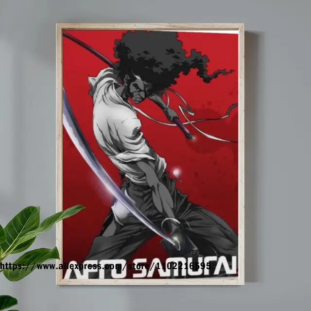 AFRO SAMURAI ANIME MANGA COOL Wall Print Poster 20x30