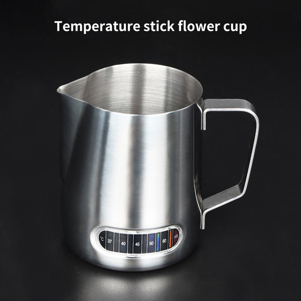 Description Picture 3 of itemCoffee Latte Milk Frothing Jug Milk Frother Pitcher Stainless Steel Jug Espresso Barista Pitcher Milk Pot Coffee Accessories