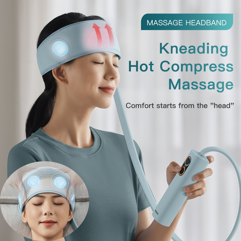 Best of Electric Head Massager Air Pressure Heating Headband Kneading Airbag Massage Belt Scalp Relax Massage Pain Relief Headache Reviews & Tips