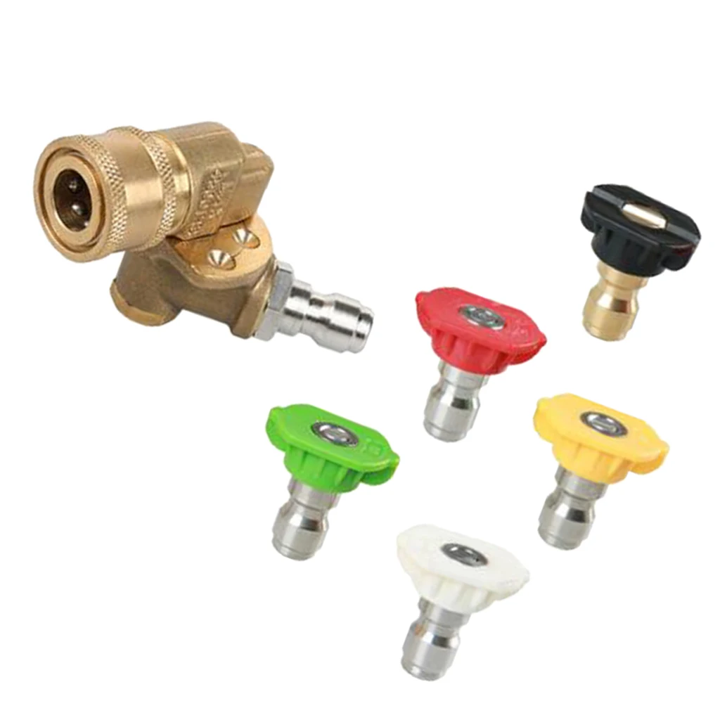 5-Piece Pressure Washer Spray Nozzle Various Grades with