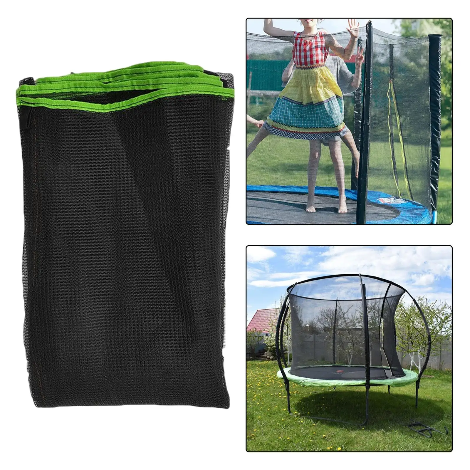 Trampoline Safety Net, 4.6ft Jumping Bed Net for Round Frame Replacement Protection Net Small Kids Trampoline Net Indoor Outdoor