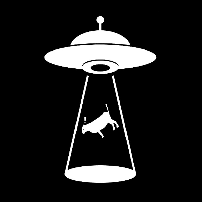Auto Aufkleber Alien Raumschiff Aufkleber Dekoration Außen Teile Caravan Zubehör Fahrzeug Liefert Produkte Stilvolle, Decals PVC – Detail 2