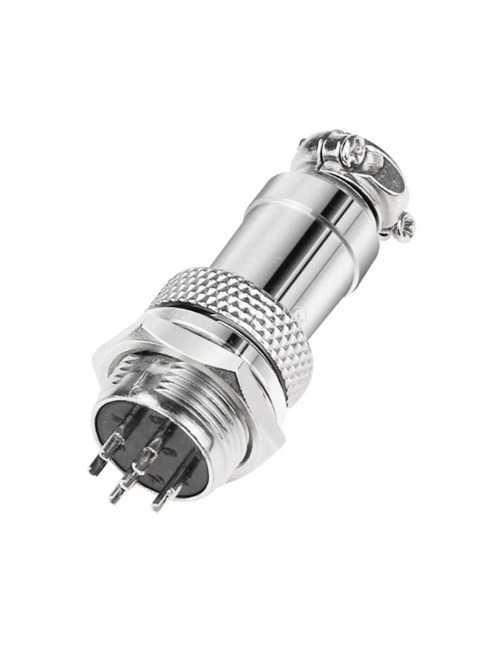Description Picture 6 of item1set GX12 2/3/4/5/6/7 Pin Male + Female 12mm Circular Aviation Socket Plug Wire Panel Connector
