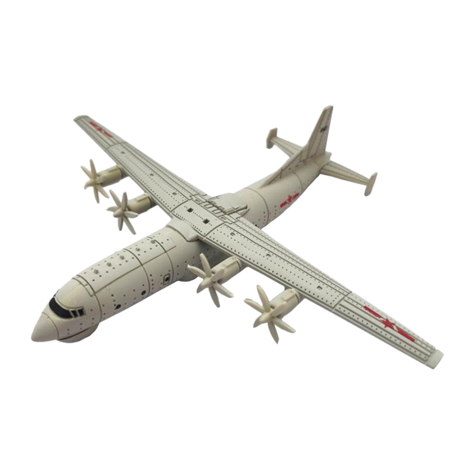 4D Aviation Model 1:240 Reconnaissance Vehicles Aircraft Armored Aircraft Toy for Tabletop Decor Boys Children Collection